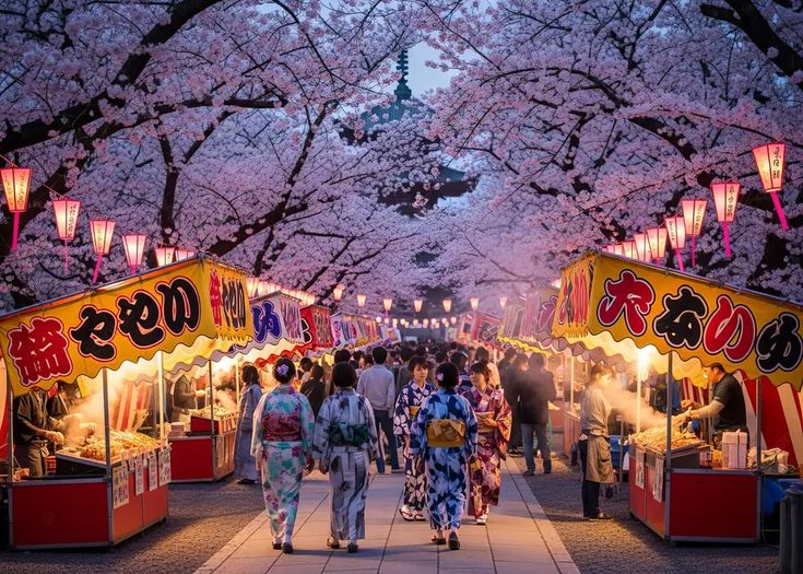 Kimono and Japanese festival
